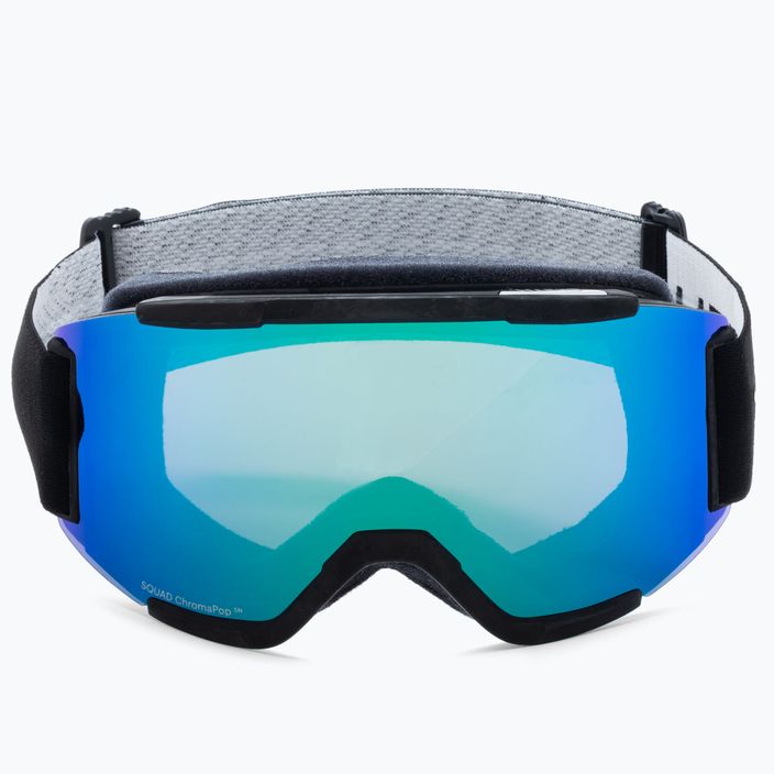 Smith Squad γυαλιά σκι μαύρα/χρωματοπόπ ήλιος πράσινος καθρέφτης M00668 3