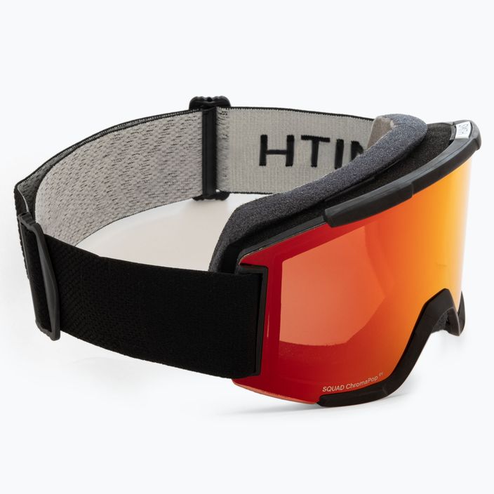Smith Squad μαύρα/χρωματοπόπ καθημερινά κόκκινα γυαλιά σκι με καθρέφτη M00668 2
