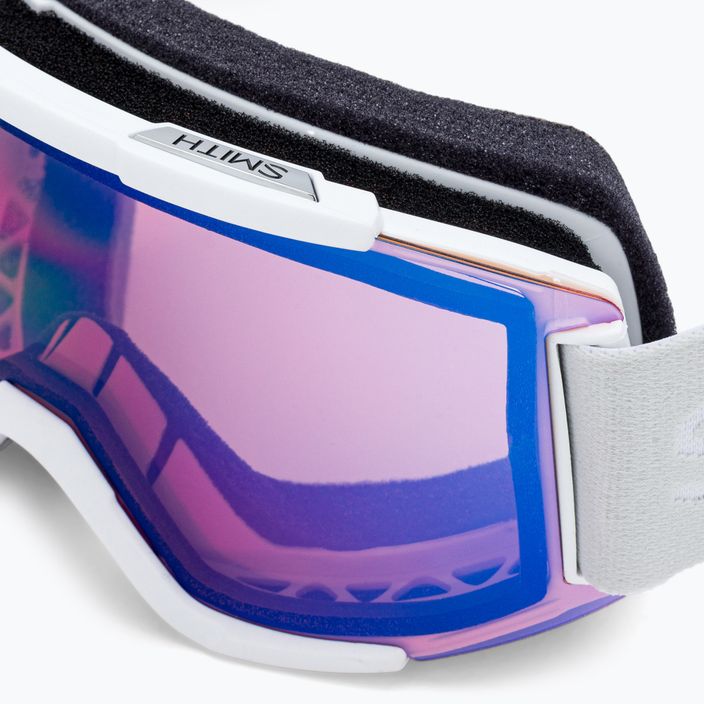 Smith Squad λευκά γυαλιά σκι vapor/chromapop photochromic rose flash M00668 5