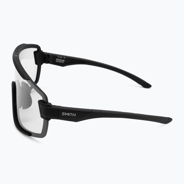 Smith Wildcat ματ μαύρο/φωτοχρωμικά γυαλιά ηλίου από διάφανο σε γκρι 5