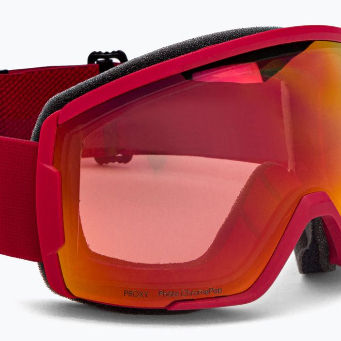 Γυαλιά σκι Smith Proxy lava/chromapop photochromic red mirror M00741 5