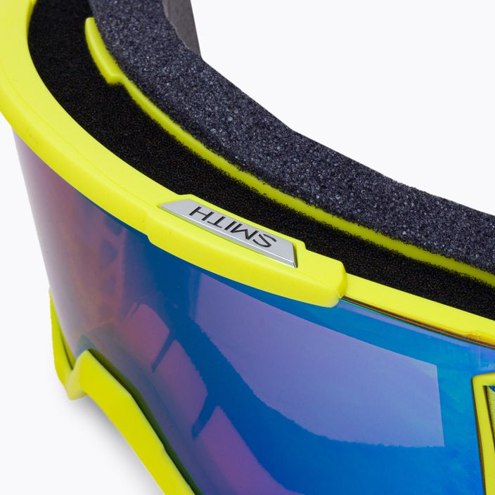 Smith Squad γυαλιά σκι κίτρινο νέον/χρωματοπόπ καθημερινό πράσινο καθρέφτη M00668 6