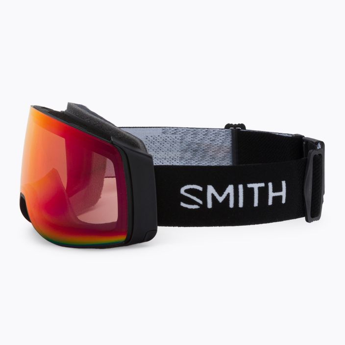 Smith 4D Mag μαύρο/χρωματοπικό φωτοχρωμικό κόκκινο καθρέφτη γυαλιά σκι M00732 4
