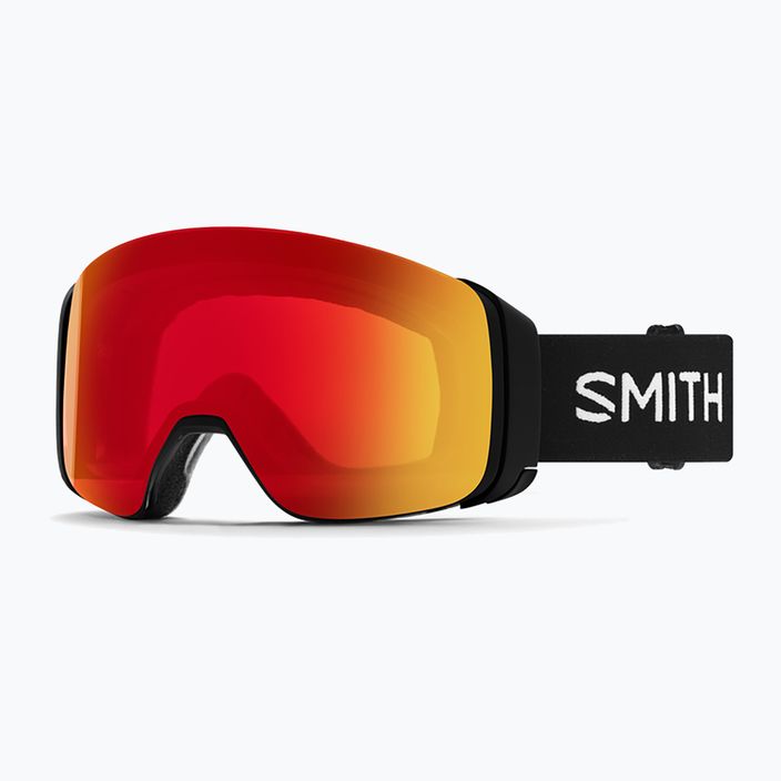 Smith 4D Mag μαύρο/χρωματοπικό φωτοχρωμικό κόκκινο καθρέφτη γυαλιά σκι M00732 6