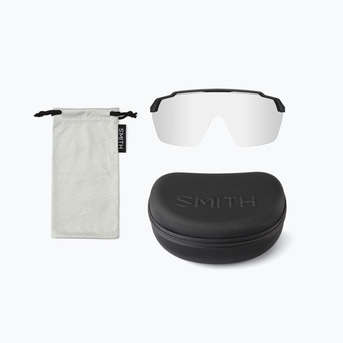 Smith Shift XL MAG μαύρα/φωτοχρωμικά γυαλιά ηλίου από διάφανο σε γκρι 4