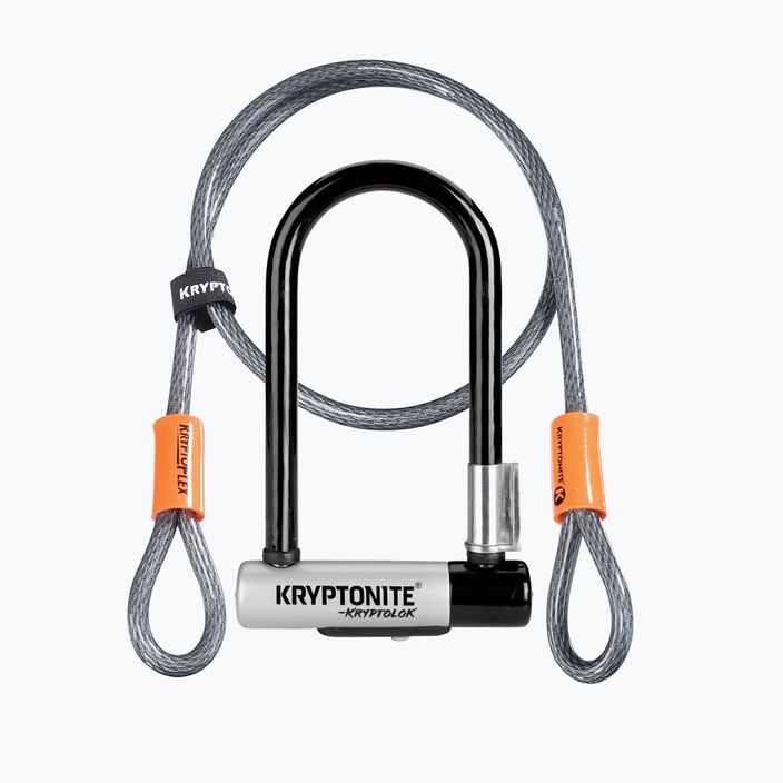 Κλειδαριά ποδηλάτου Kryptonite U-Lock Kryptolok μαύρο Mini-7 w