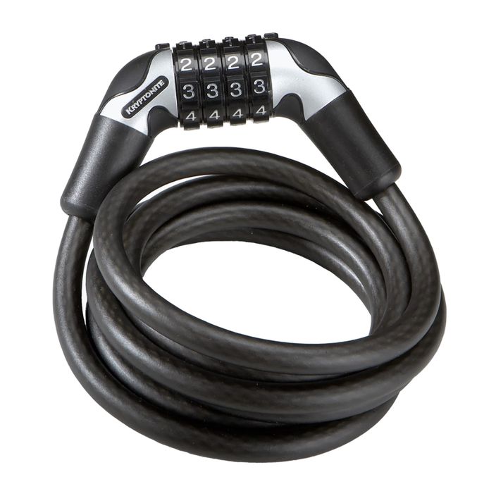 Kryptonite KryptoFlex 1018 μαύρο Combo Cable κλειδαριά καλωδίου ποδηλάτου 2