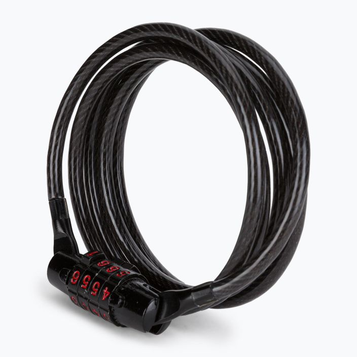 Καλωδιακή κλειδαριά ποδηλάτου Kryptonite μαύρο Keeper 512 Combo Cable