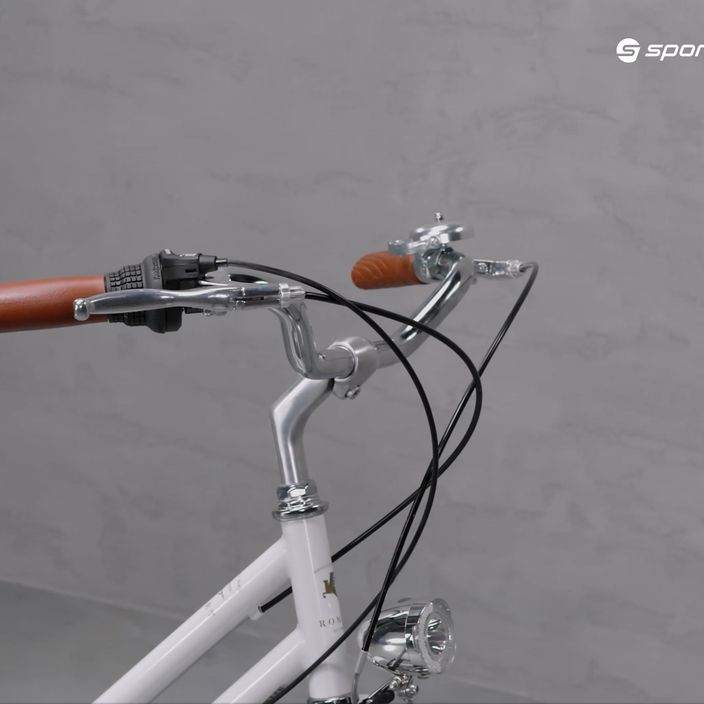 Γυναικείο ποδήλατο Romet Vintage Eco D λευκό 2228571 15