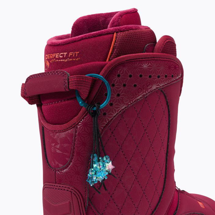 Γυναικείες μπότες snowboard HEAD Galore Lyt Boa Coiler κόκκινο 354311 7