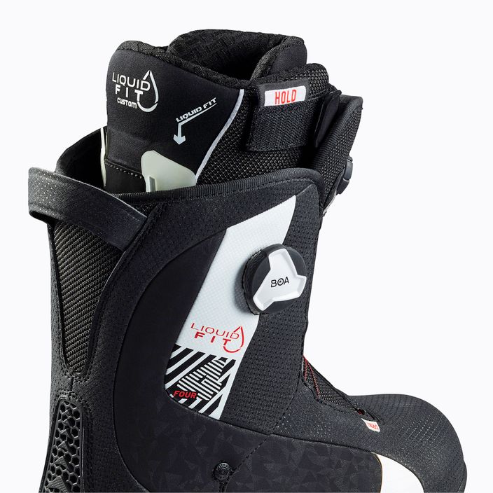 HEAD Four Boa Focus Liquid Fit ανδρικές μπότες snowboard μαύρες 350301 12