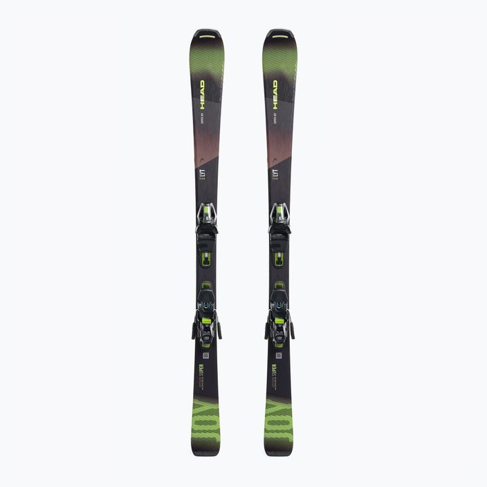 Γυναικείο σκι Downhill HEAD Super Joy SW SLR Pro + Joy 11 μαύρο 315601/100867