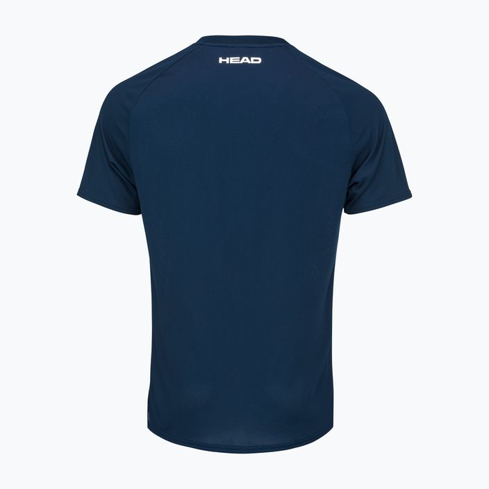 HEAD ανδρικό μπλουζάκι τένις Perf μπλε-λευκό 811272 2