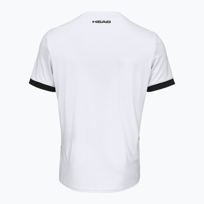 HEAD ανδρικό μπλουζάκι τένις Slice λευκό 811412 2