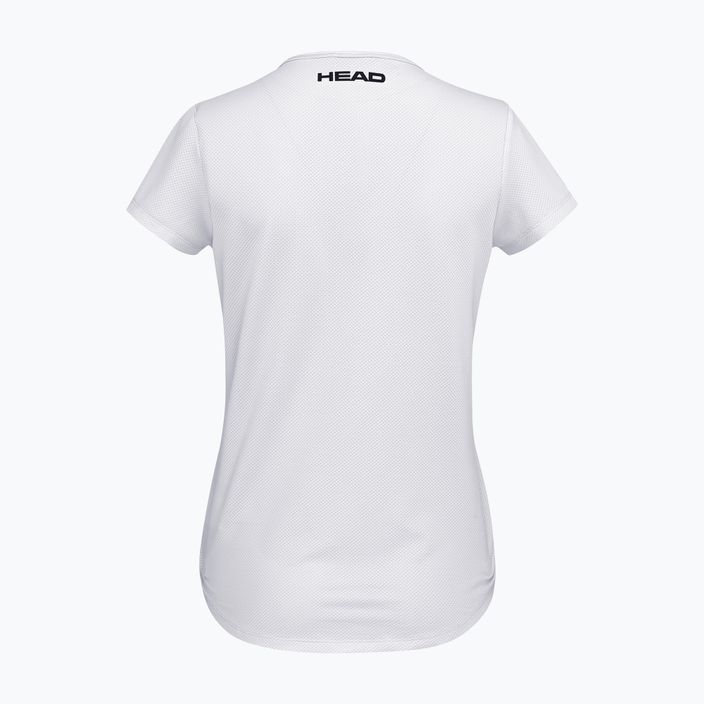 HEAD Tie-Break γυναικείο μπλουζάκι τένις λευκό 814502 2