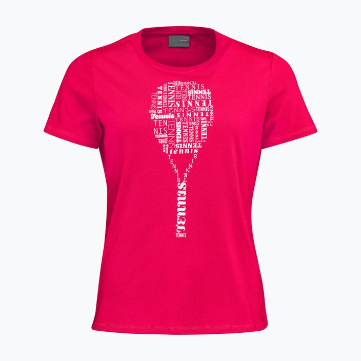 HEAD γυναικεία μπλούζα τένις Typo ροζ 814512