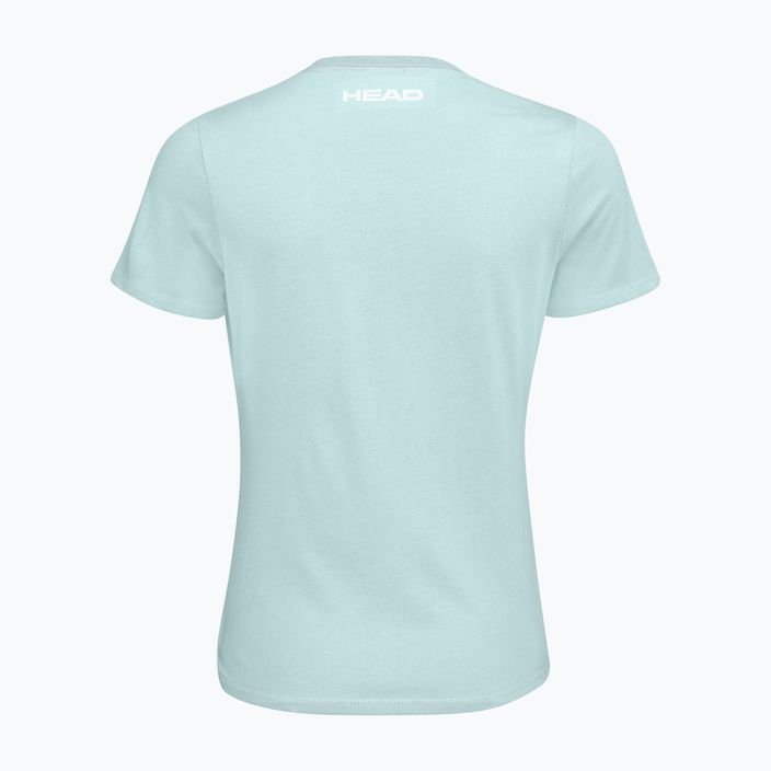 HEAD γυναικείο μπλουζάκι τένις Typo γαλάζιο 814512 2
