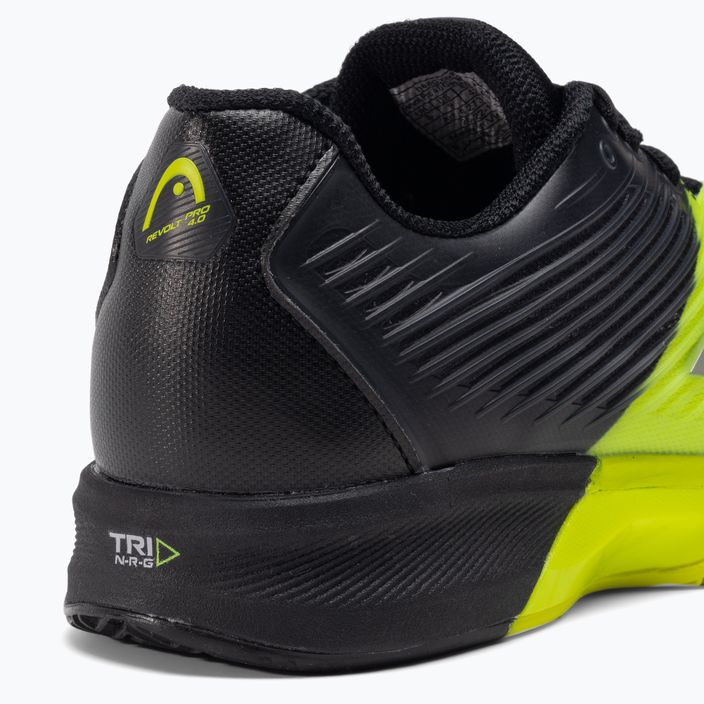 HEAD Revolt Pro 4.0 Clay ανδρικά παπούτσια τένις μαύρο 273112 9