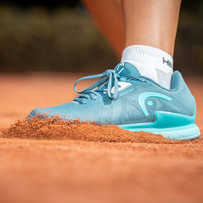 HEAD γυναικεία παπούτσια τένις Sprint Pro 3.5 Clay μπλε 274032 10