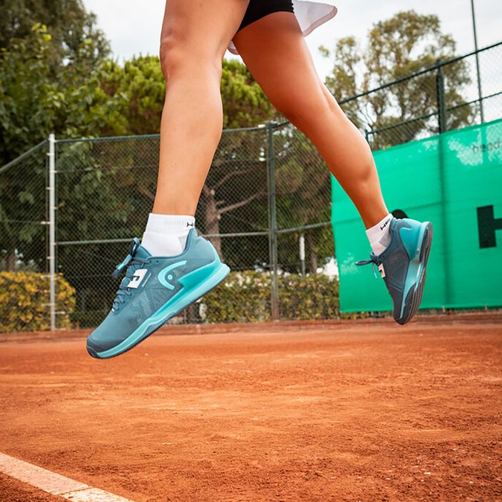 HEAD γυναικεία παπούτσια τένις Sprint Pro 3.5 Clay μπλε 274032 11