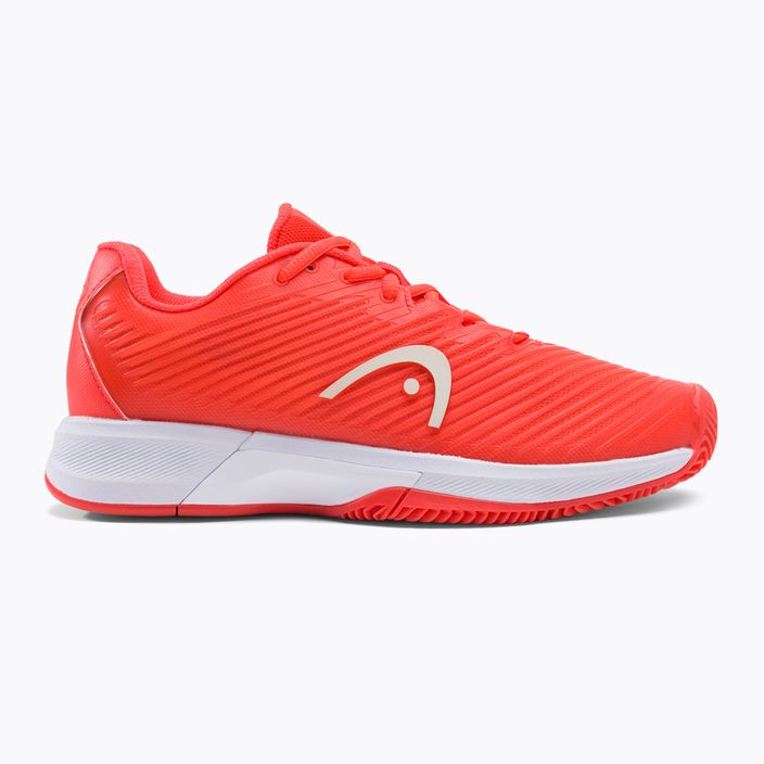 HEAD γυναικεία παπούτσια τένις Revolt Pro 4.0 Clay πορτοκαλί 274132 2