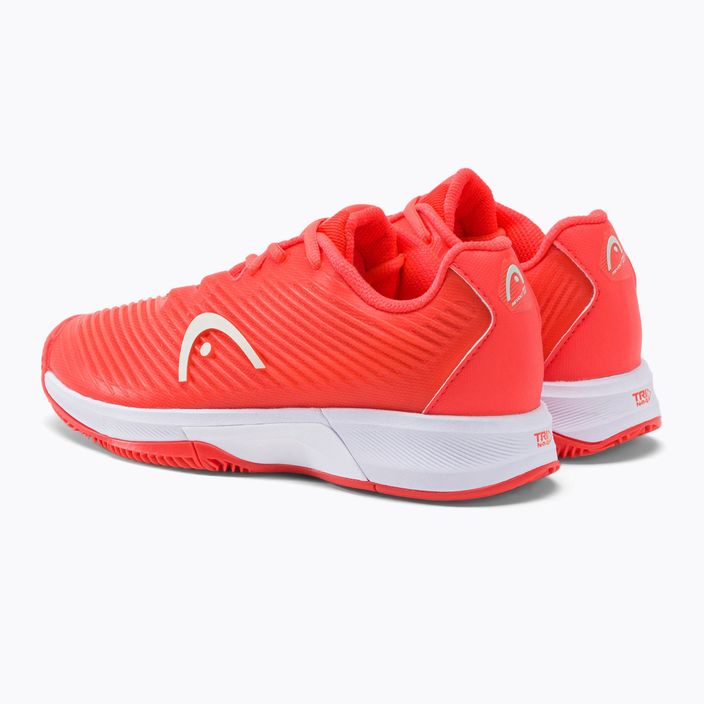 HEAD γυναικεία παπούτσια τένις Revolt Pro 4.0 Clay πορτοκαλί 274132 3