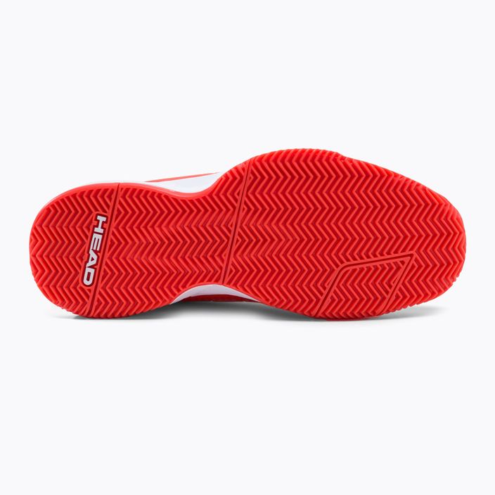 HEAD γυναικεία παπούτσια τένις Revolt Pro 4.0 Clay πορτοκαλί 274132 4