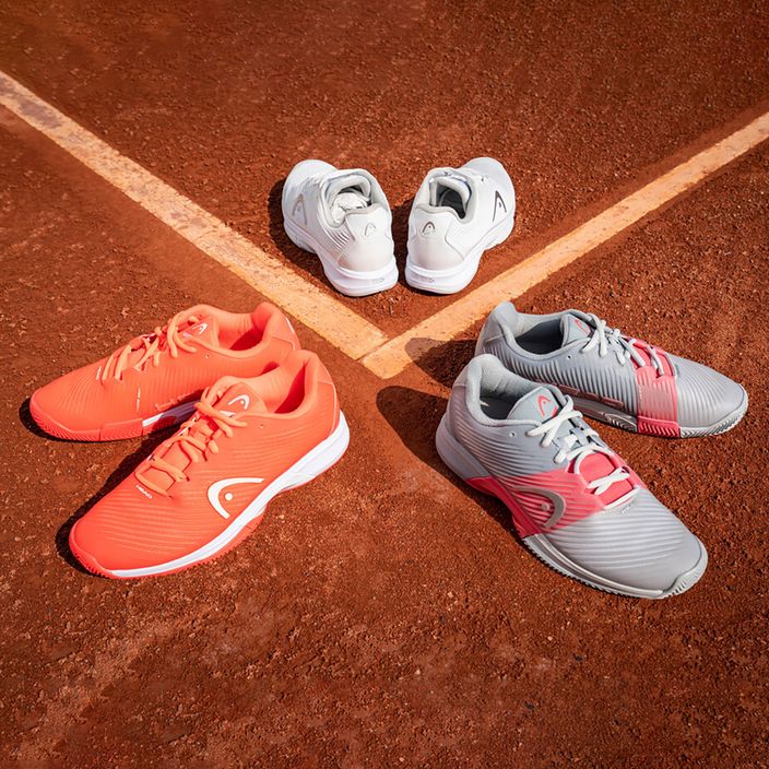 HEAD γυναικεία παπούτσια τένις Revolt Pro 4.0 Clay πορτοκαλί 274132 9