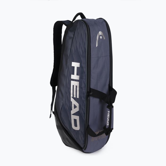 Τσάντα τένις HEAD Djokovic 6R 67 l γκρι 283292 3