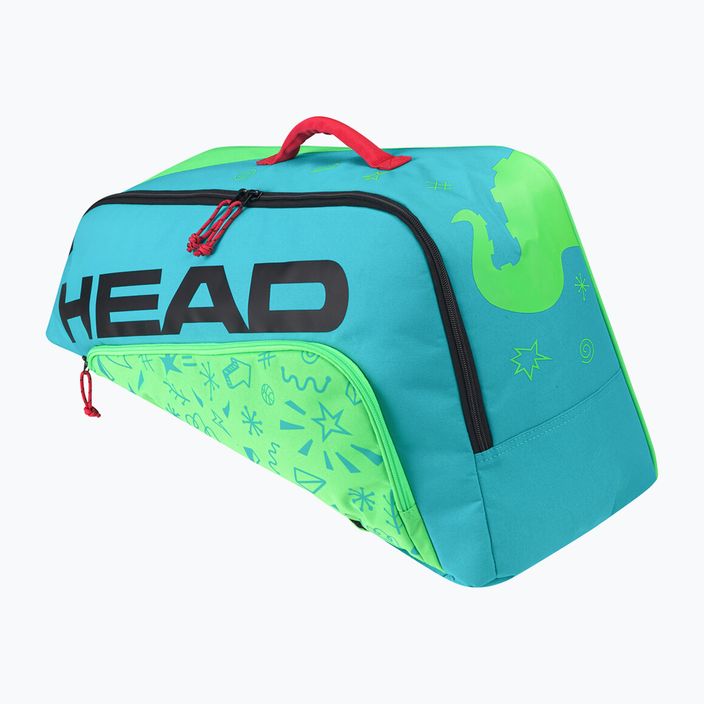 HEAD Junior Combi Novak παιδική τσάντα τένις μπλε-πράσινο 283672 7