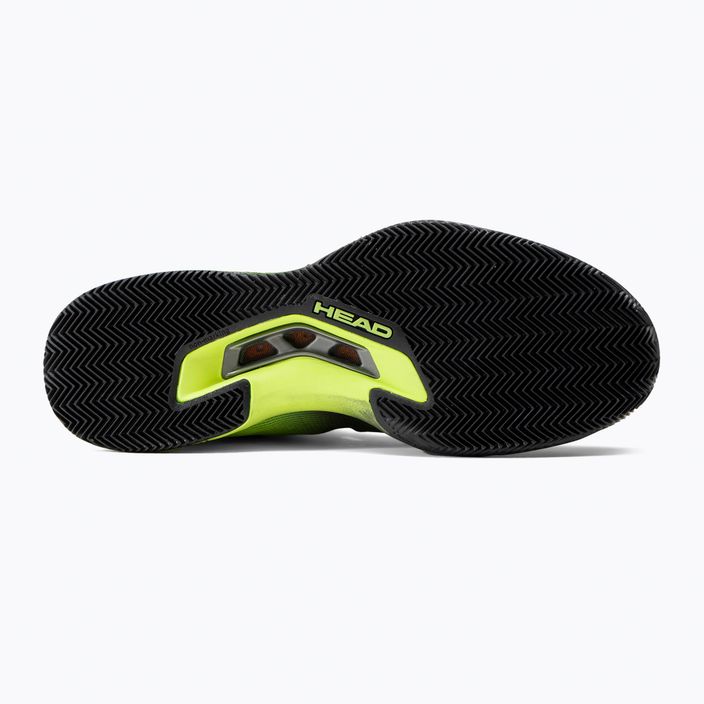 HEAD ανδρικά παπούτσια τένις Sprint Pro 3.0 SF Clay μαύρο-πράσινο 273091 4
