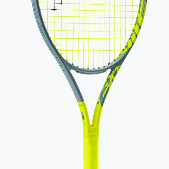 HEAD Graphene 360+ Extreme Jr. παιδική ρακέτα τένις κίτρινο-γκρι 234800 5