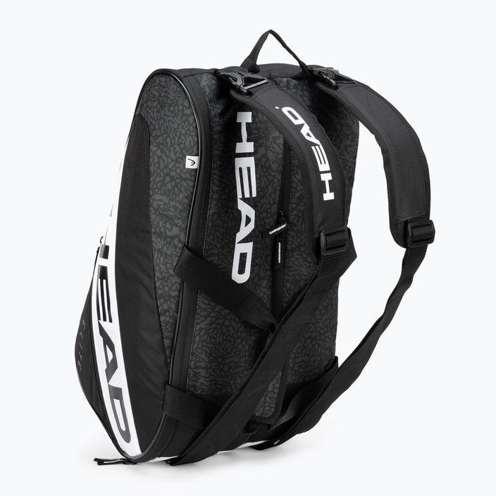 HEAD Tour Elite Padel Supercombi τσάντα 46.4 l μαύρο και άσπρο 283702 4