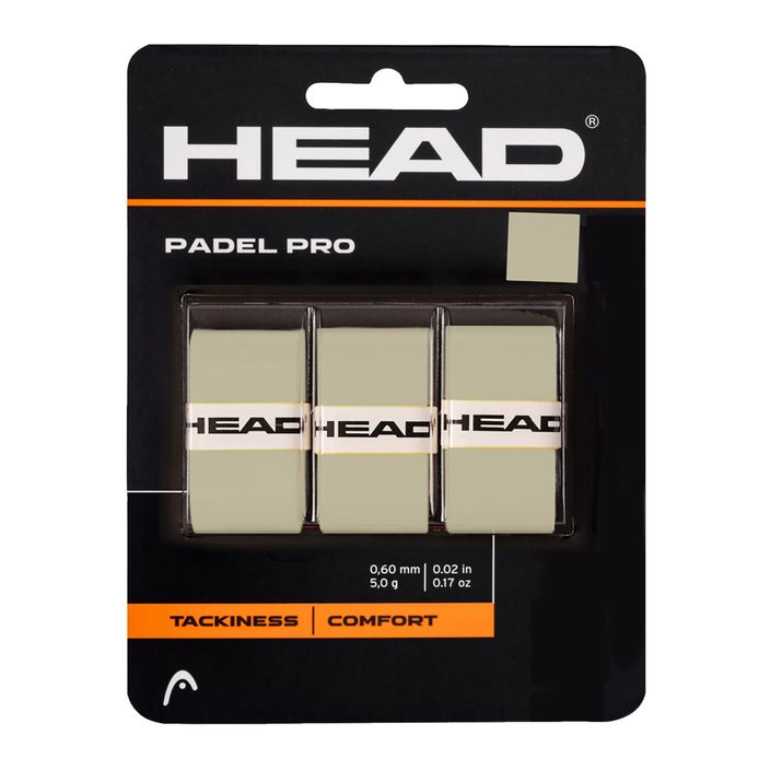 HEAD Padel Pro περιτύλιγμα ρακέτας 3 τεμ. κίτρινο 2