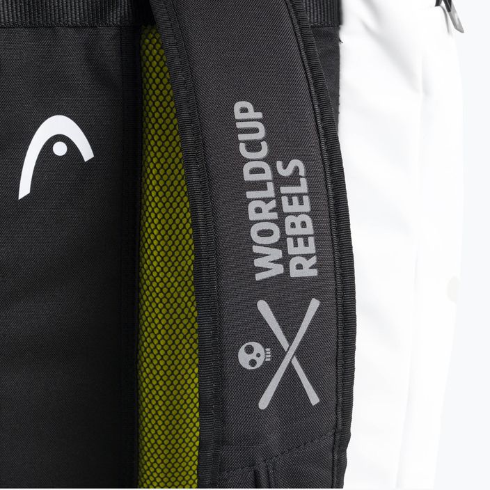 HEAD Rebels Racing Ski Backpack S μαύρο και λευκό 383042 8