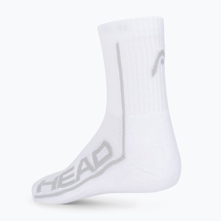 HEAD Tennis 3P Performance κάλτσες 3 ζευγάρια λευκές 811904 3