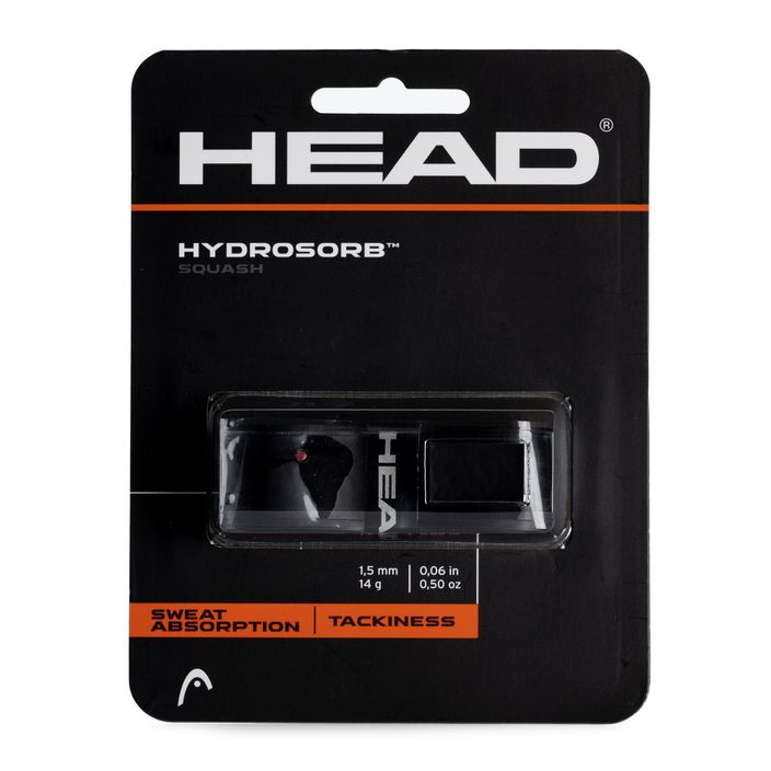 HEAD sq Hydrosorb περιτύλιγμα ρακέτας Squash μαύρο 285025 2