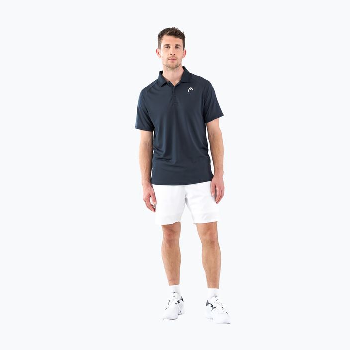 Ανδρικό πουκάμισο τένις HEAD Performance Polo, navy blue 811403NV 5