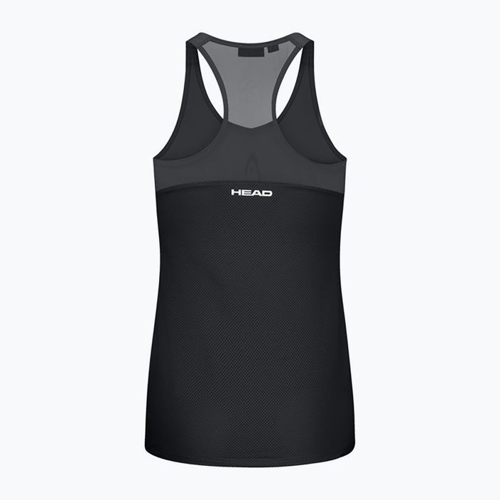 HEAD γυναικεία μπλούζα τένις Spirit Tank Top μαύρο 814683BK 2