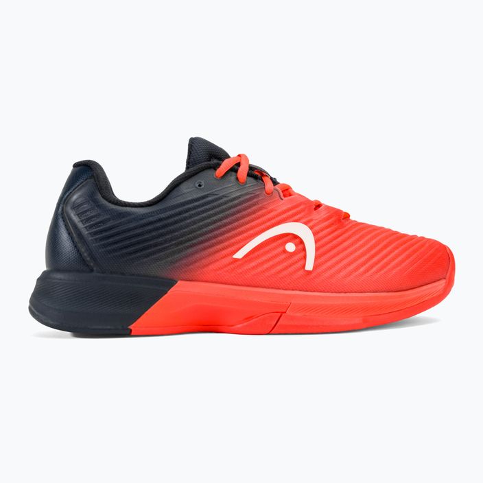 HEAD Revolt Pro 4.0 ανδρικά παπούτσια τένις blueberry/fiery coral 2