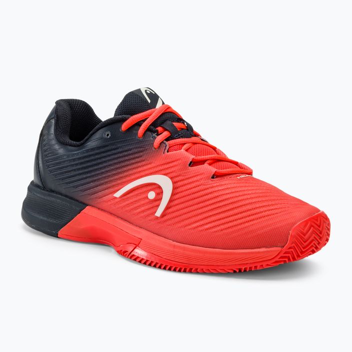 HEAD Revolt Pro 4.0 Clay blueberry/fiery coral ανδρικά παπούτσια τένις