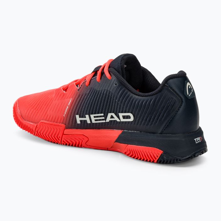 HEAD Revolt Pro 4.0 Clay blueberry/fiery coral ανδρικά παπούτσια τένις 3