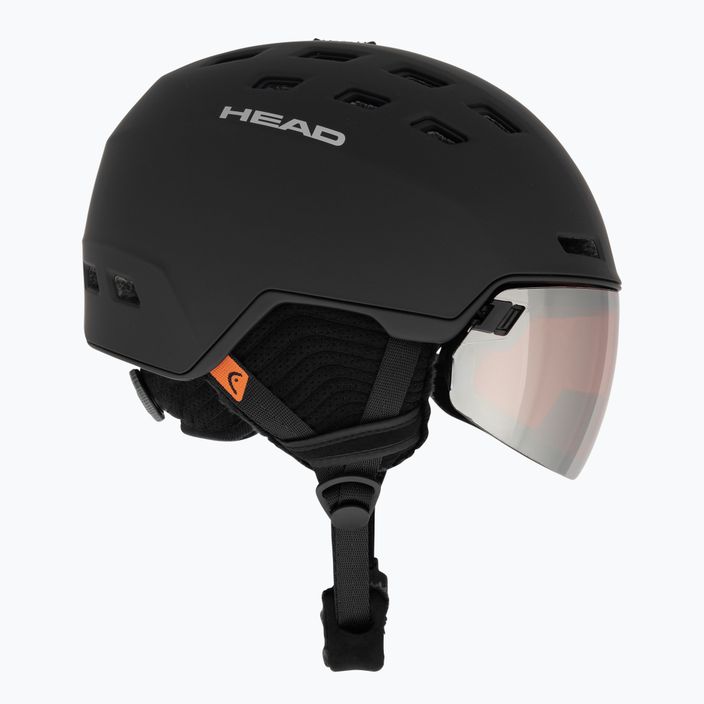 HEAD Radar κράνος σκι μαύρο 4