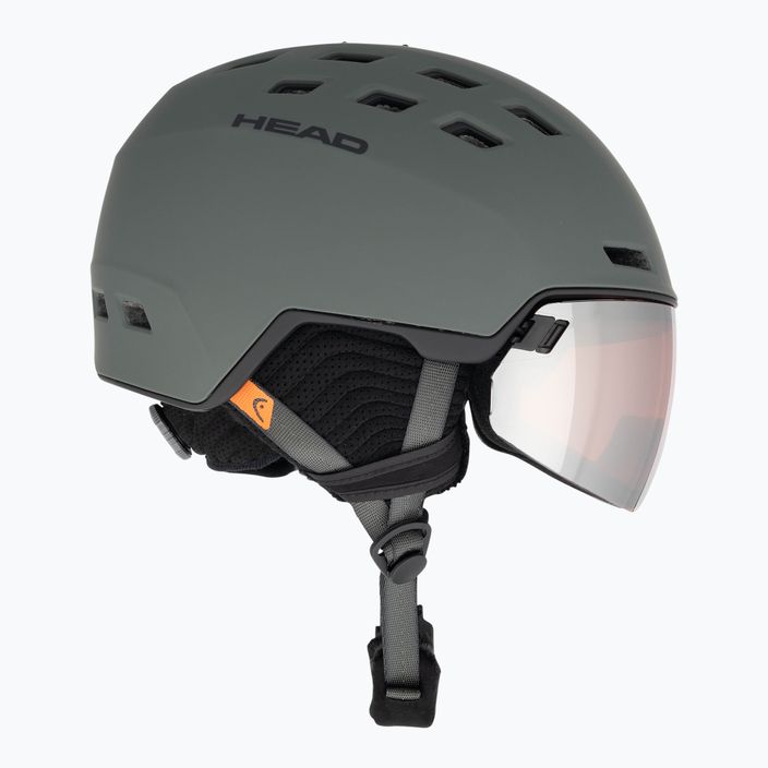 HEAD Radar νυχτερινό πράσινο κράνος σκι 5
