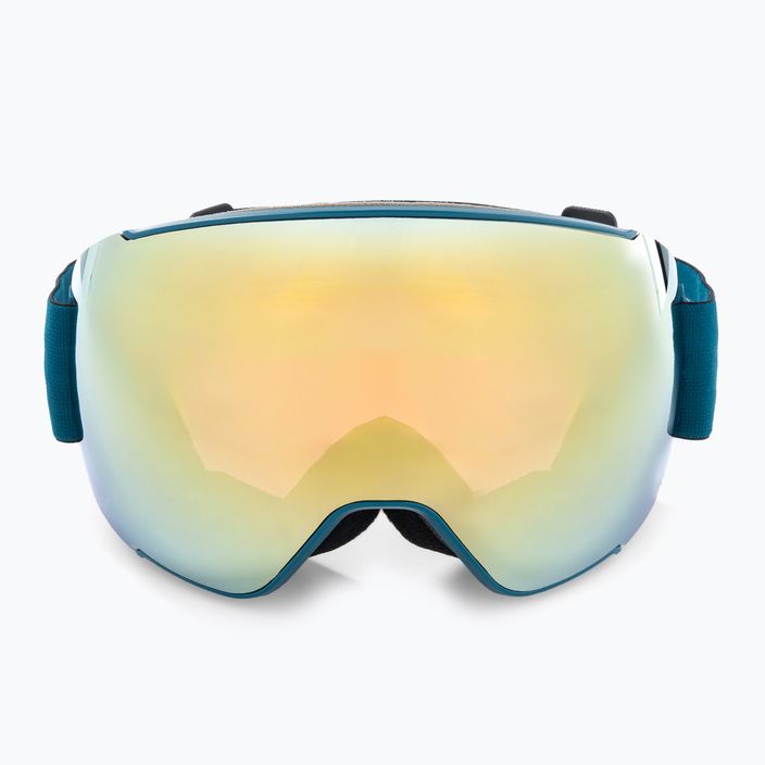 HEAD Magnify 5K χρυσά/πετρόλ/πορτοκαλί γυαλιά σκι 3
