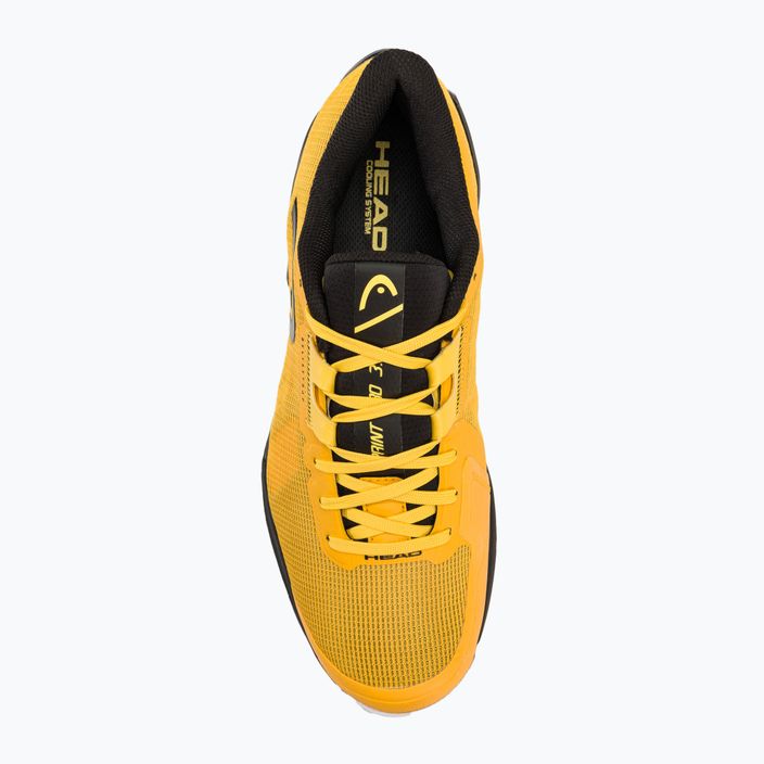 Ανδρικά παπούτσια τένις HEAD Sprint Pro 3.5 μπανάνα/μαύρο 5