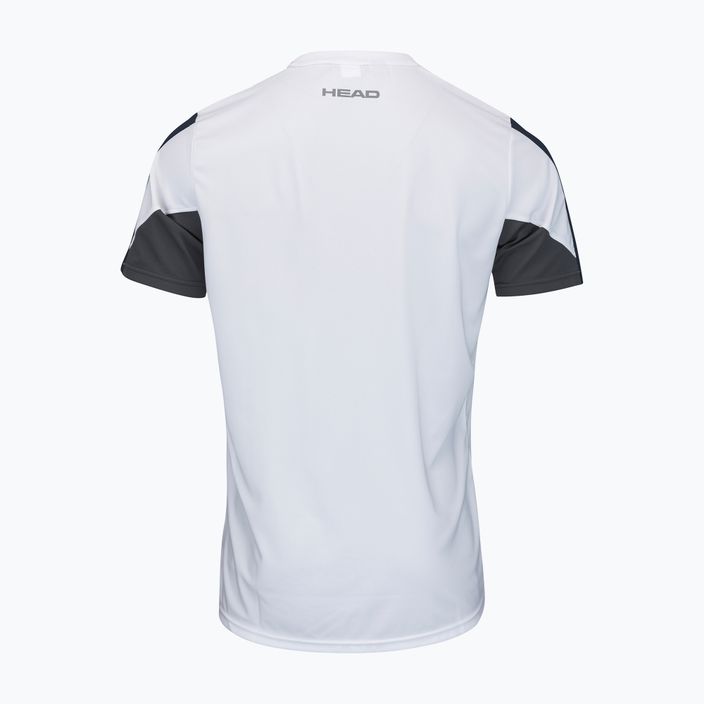 HEAD Club 22 Tech ανδρικό πουκάμισο τένις λευκό 811431 2