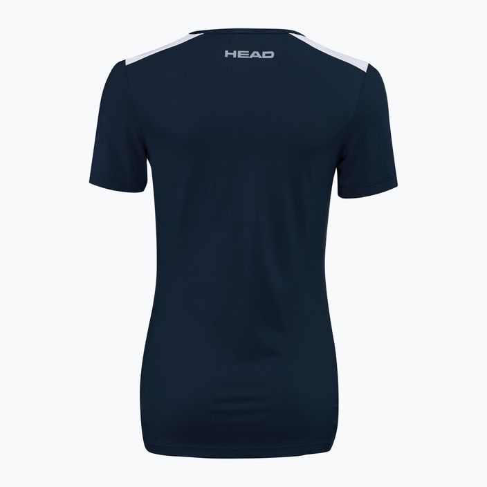 Γυναικείο μπλουζάκι τένις HEAD Club 22 Tech navy blue 814431 2