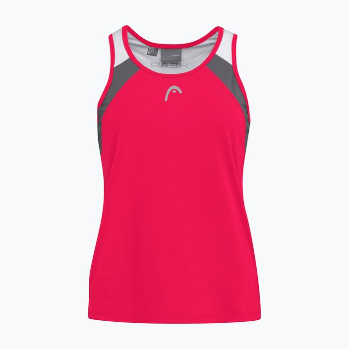 HEAD Club 22 Tech γυναικείο μπλουζάκι τένις κόκκινο 814431