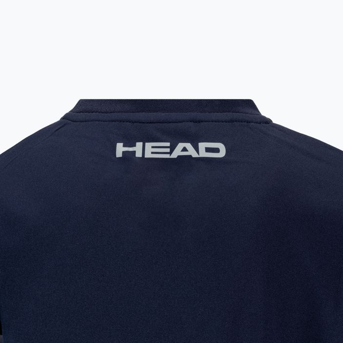 HEAD Club 22 Tech παιδικό πουκάμισο τένις μαύρο 816171 4